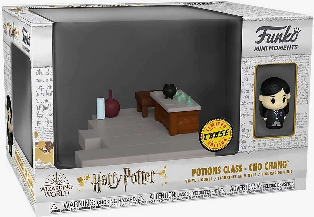 Funko Mini Moments Harry Potter Hogwarts Classrooms Potions Class - Cho Change Diorama Chase Exclusive