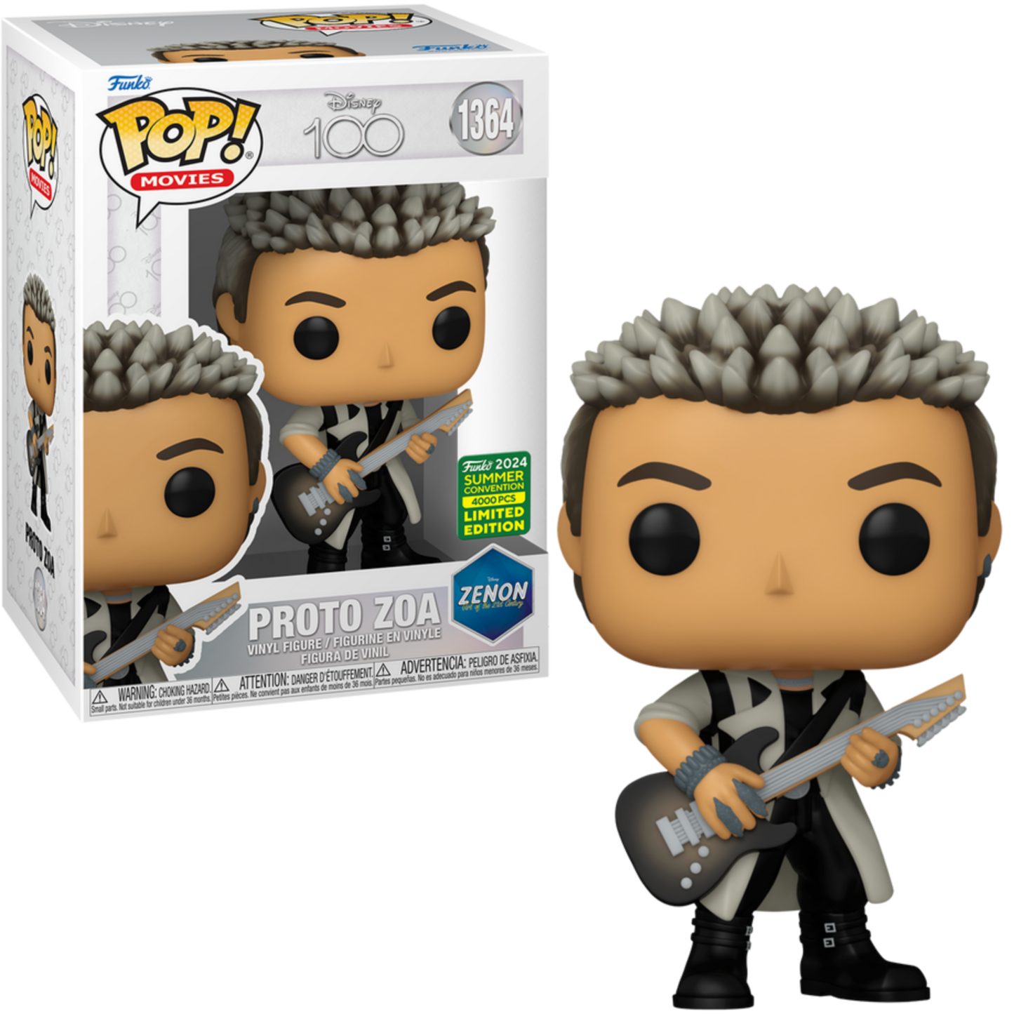 Funko POP! Disney 100 Zenon: Girl of the 21st Century 1364 Proto Zoa 2024 Summer Convention Exclusive