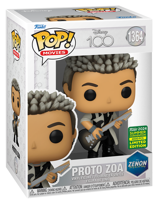 Funko POP! Disney 100 Zenon: Girl of the 21st Century 1364 Proto Zoa 2024 Summer Convention Exclusive