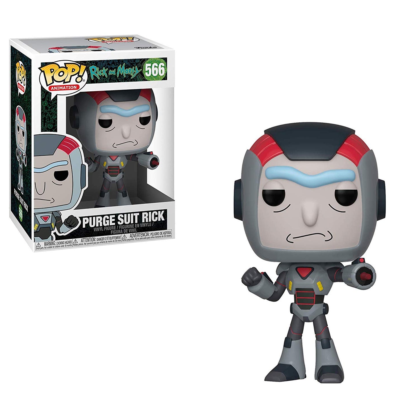 Funko POP! Animation Rick and Morty 566 Purge Suit Rick