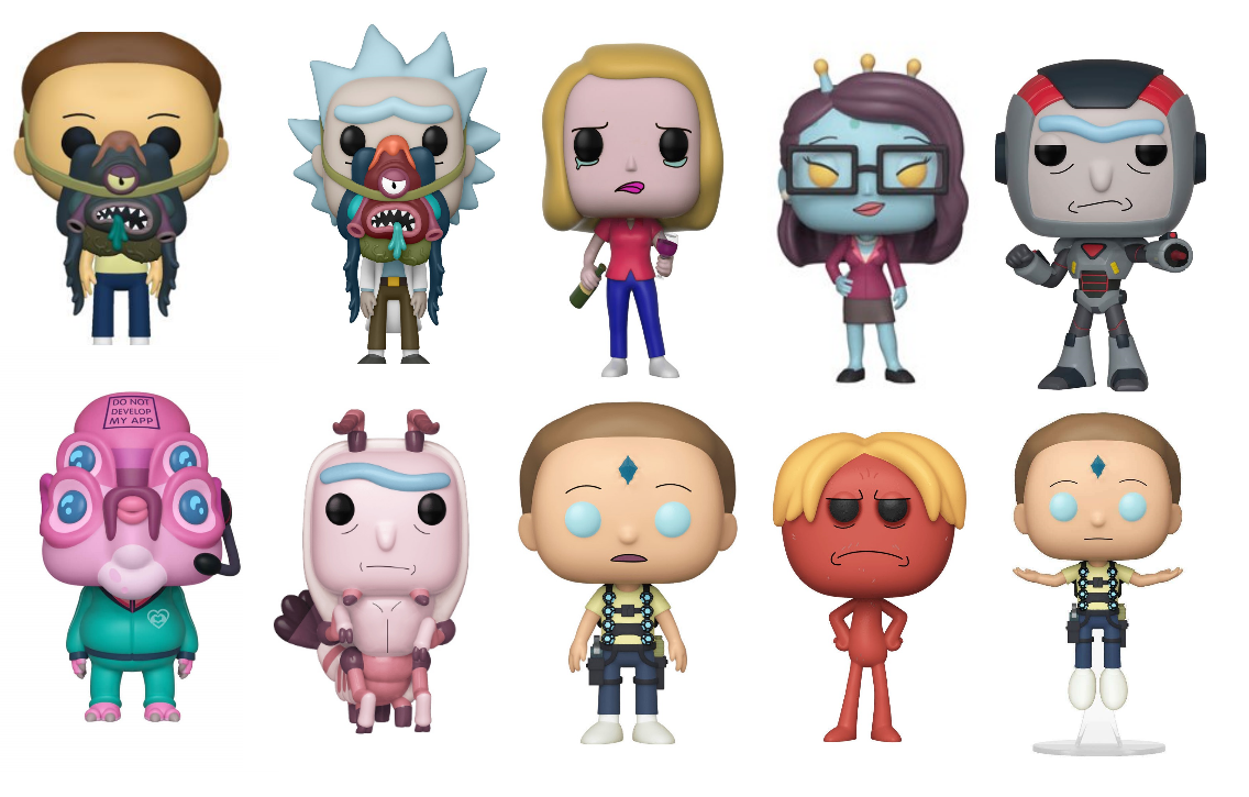 Bo Knowz Bundles Funko POP! Animation Rick and Morty