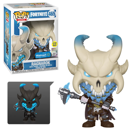 Funko POP! Games Fortnite 465 Ragnarok Glow-in-the-Dark GITD Walmart Exclusive