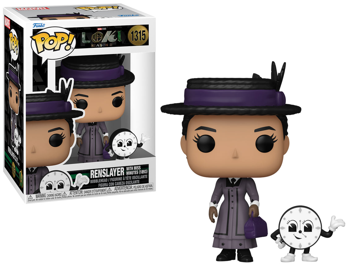 Funko POP! Marvel Studios Loki Season 2 1315 Renslayer with Miss Minutes (1893)