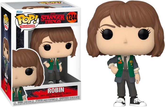 Funko POP! TV Stranger Things 1244 Robin (Family Video Uniform)