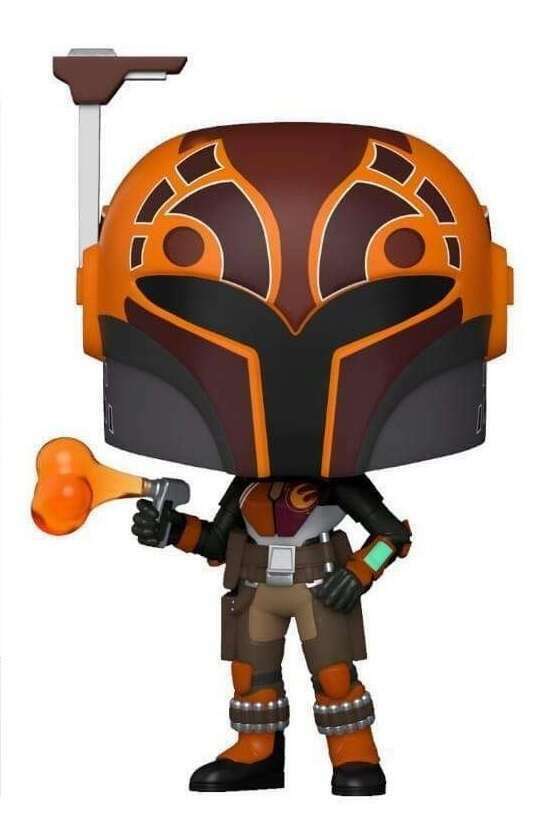 Funko POP! Star Wars Animated Rebels Ahsoka 679 Sabine Wren Box Lunch Exclusive