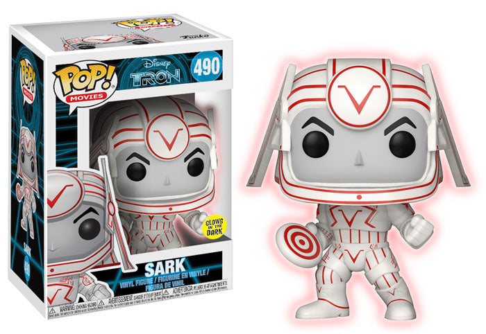 Funko POP! Movies Tron 490 Sark Glow In the Dark GITD