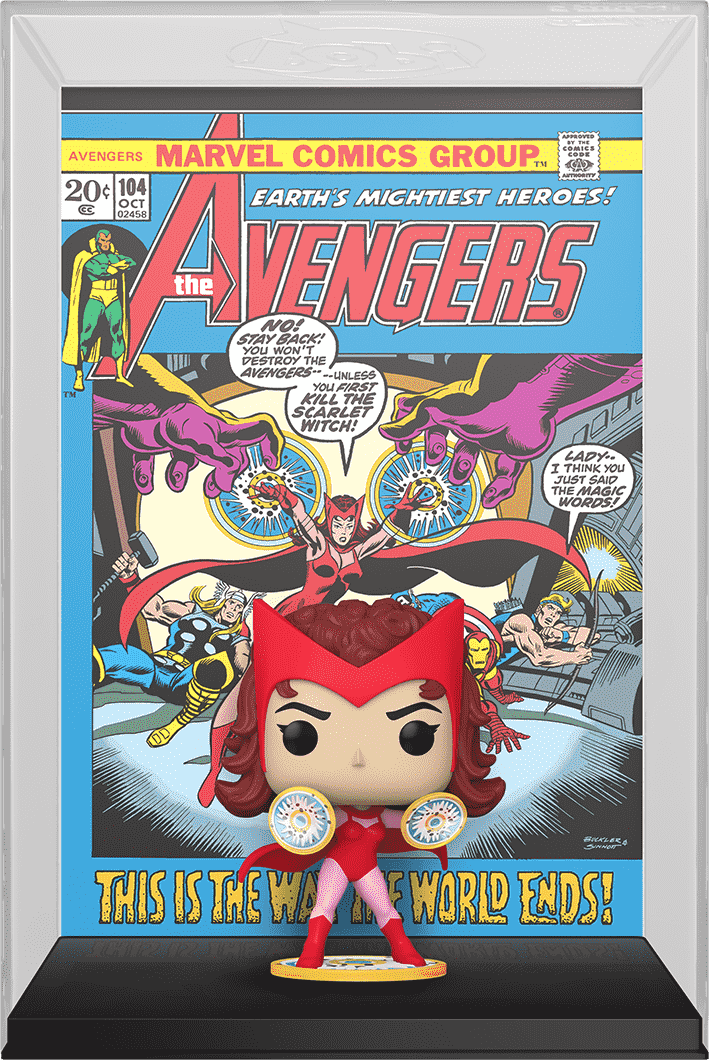 Funko POP! Comic Covers Marvel The Avengers 37 Scarlet Witch Target Exclusive