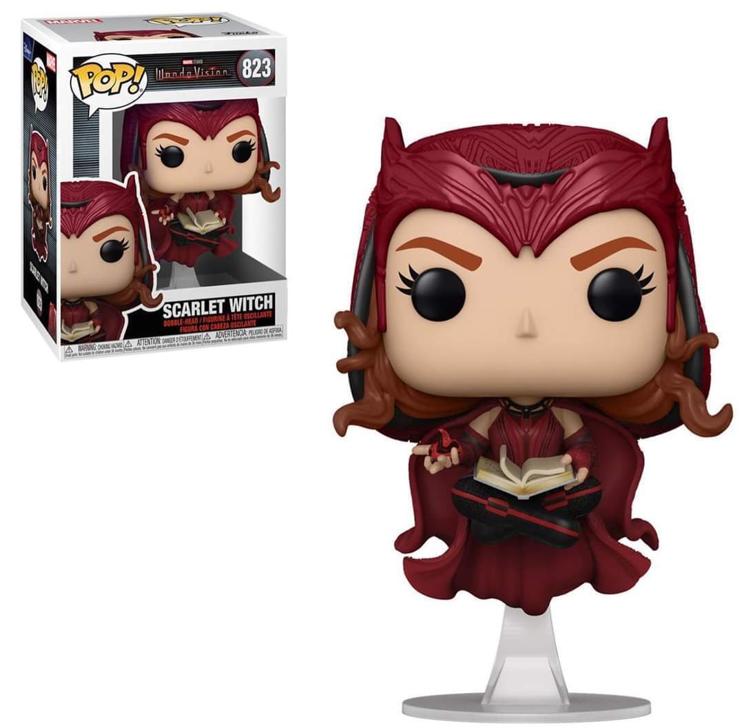 Funko POP! Marvel Studios WandaVision 823 The Scarlet Witch (Scarlet Witch with Darkhold)