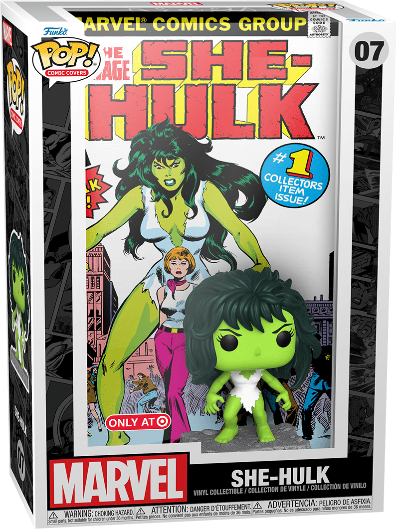 Funko POP! Comic Covers Marvel The Savage She-Hulk 07 She-Hulk Target Exclusive