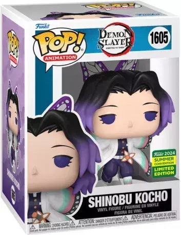 Funko POP! Animation Demon Slayer 1605 Shinobu Kocho 2024 Summer Convention Exclusive