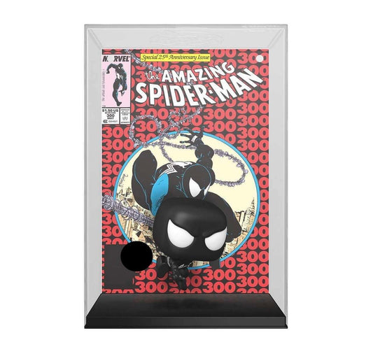 Funko POP! Comic Covers Marvel The Amazing Spider-Man #300 19 Black Suit Spider-Man (Venom 1st App.) Target Con Exclusive