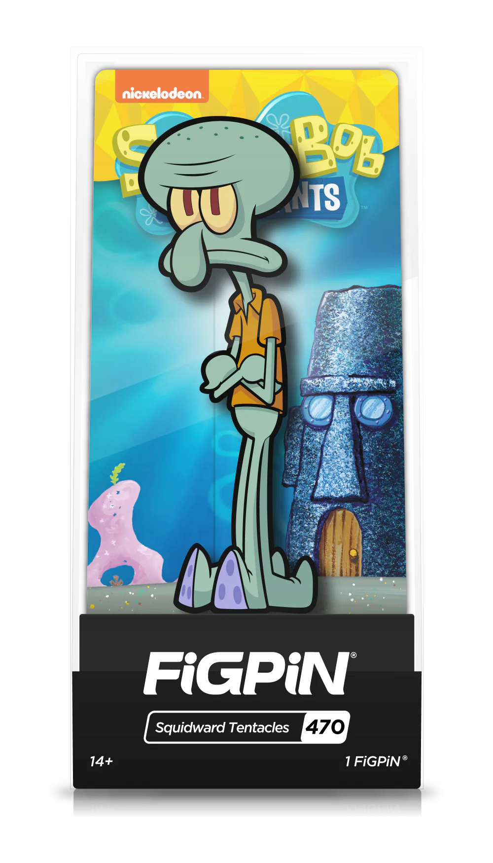 FiGPiN Nickelodeon Animation SpongeBob SquarePants 470 Squidward Tentacles