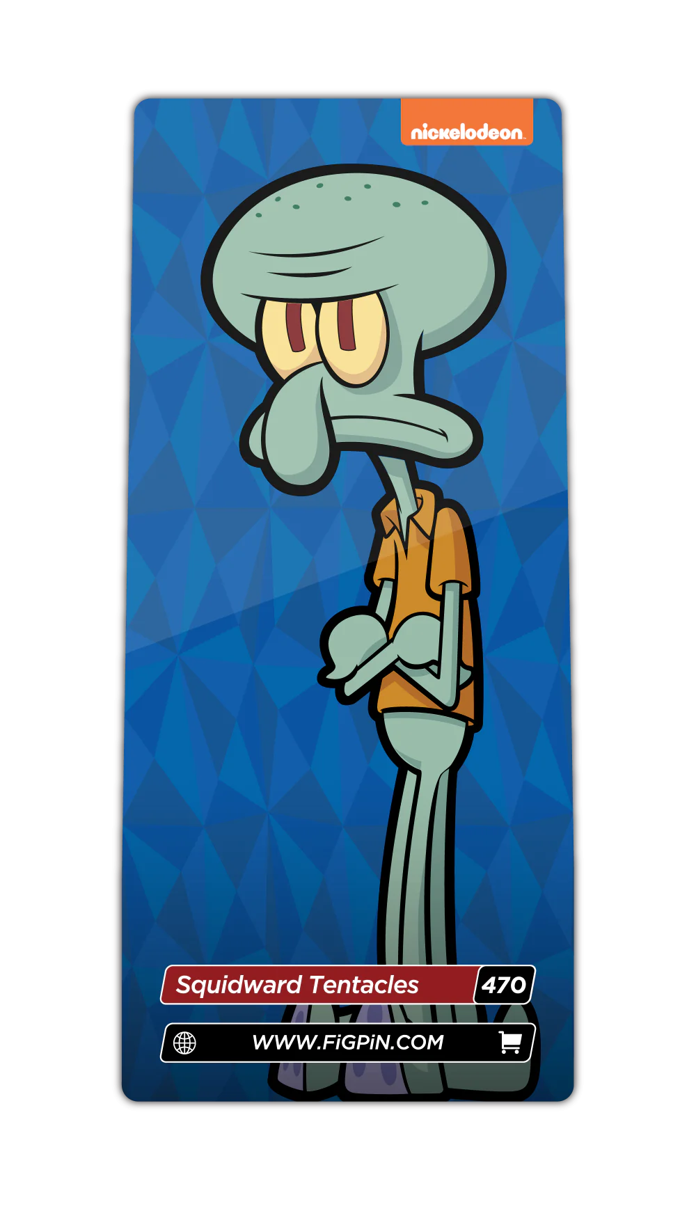 FiGPiN Nickelodeon Animation SpongeBob SquarePants 470 Squidward Tentacles