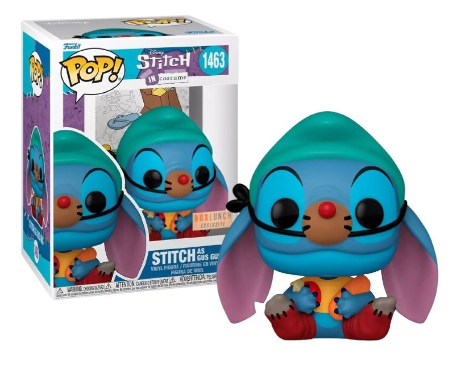 Funko POP! Disney Lilo & Stitch 1463 Stitch as Gus Gus Box Lunch Exclusive