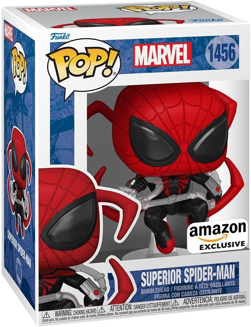 Funko POP! Marvel Comics Spider-Man 1456 Superior Spider-Man Amazon Exclusive