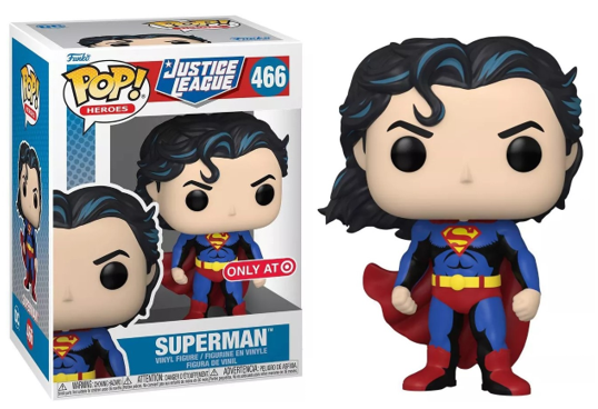 Funko POP! DC Heroes Superman 466 Superman (Cel Shading) Target Exclusive