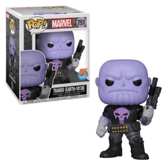Funko POP! 6" Super Deluxe Marvel Comics Thanos 751 Thanos (Earth-18138) PX Previews Exclusive