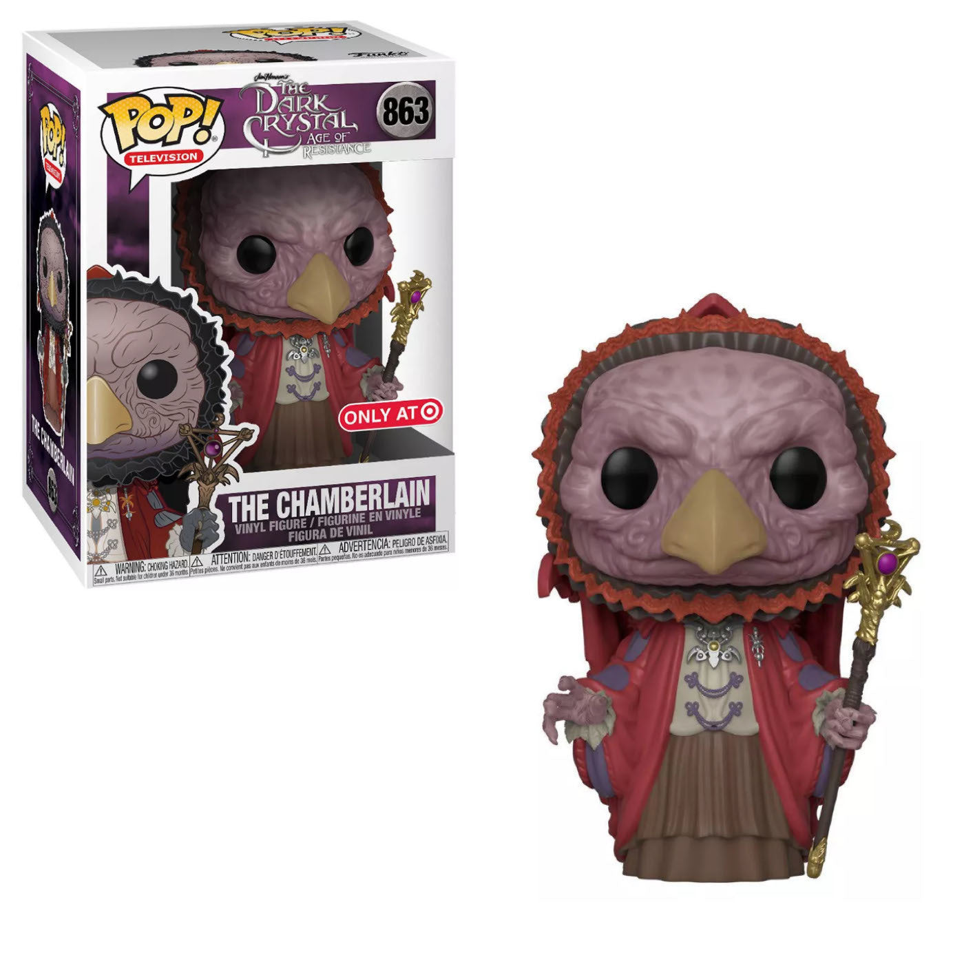 Funko POP! TV The Dark Crystal: Age of Resistance 863 Chamberlain Skeksis Target Exclusive
