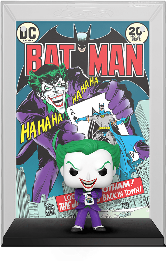 Funko POP! Comic Covers DC Batman 07 The Joker 2022 Winter Convention Shared Exclusive