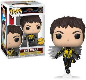 Funko POP! Marvel Movies Ant-Man and the Wasp Quantumania 1138 Wasp (Unmasked) CHASE