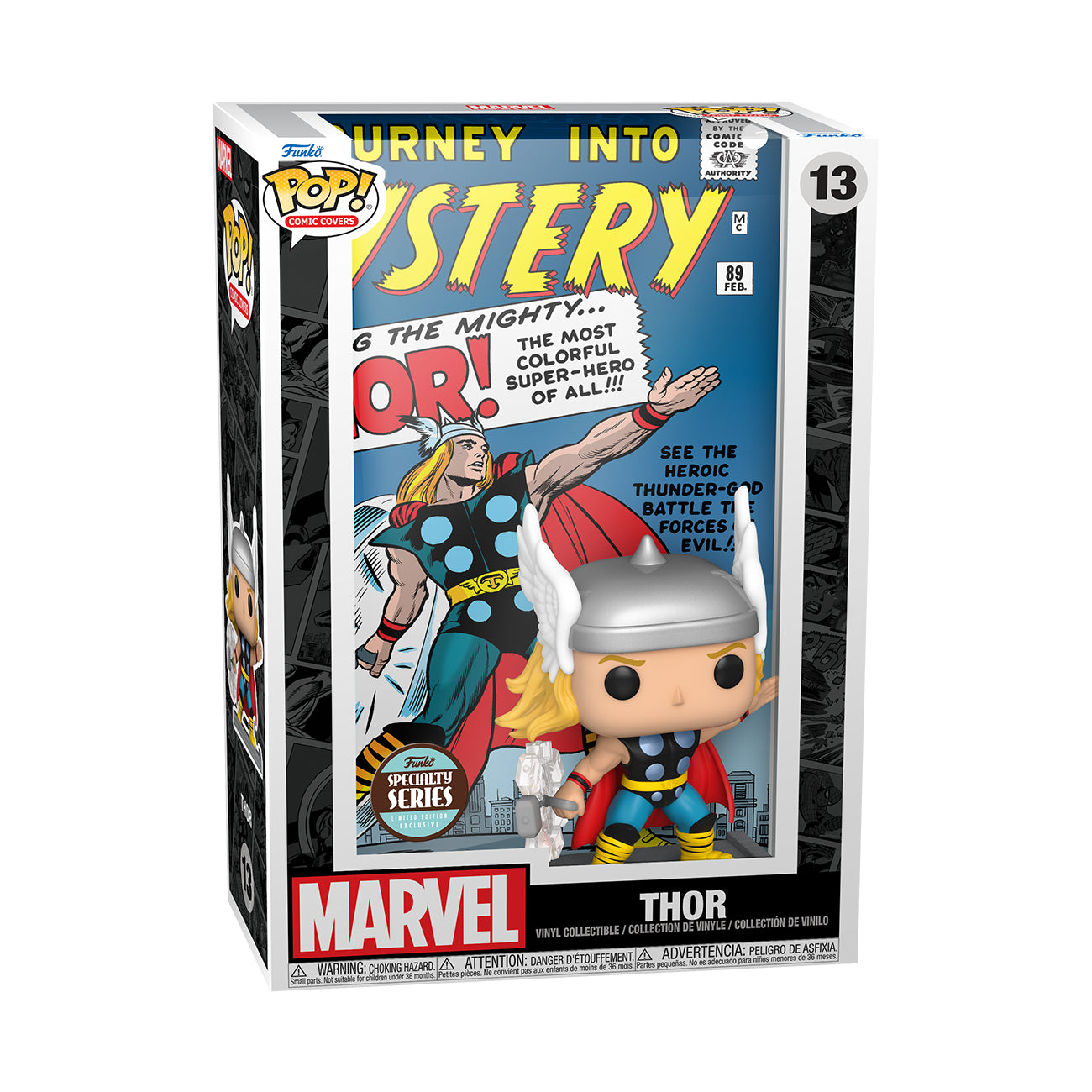 Funko POP! Comic Covers Marvel Journey Into Mystery 13 Thor Specialty Series