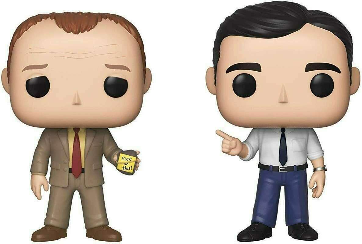 Funko POP! TV The Office 2 Pack Toby Vs. Michael