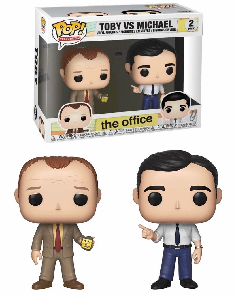 Funko POP! TV The Office 2 Pack Toby Vs. Michael