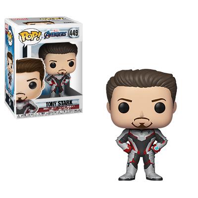 Funko POP! Marvel Movies Avengers Endgame 449 Tony Stark (Quantum Realm Suit) Iron Man