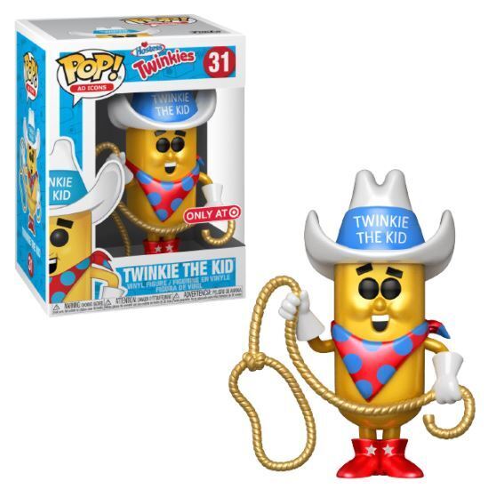 Funko POP! Ad Icons Hostess 31 Twinkie the Kid (Metallic) Target Exclusive