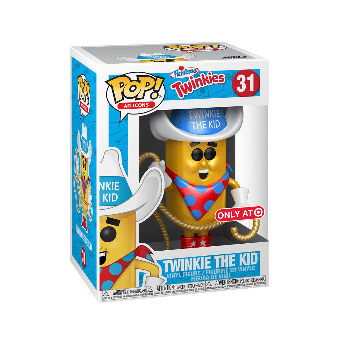 Funko POP! Ad Icons Hostess 31 Twinkie the Kid (Metallic) Target Exclusive