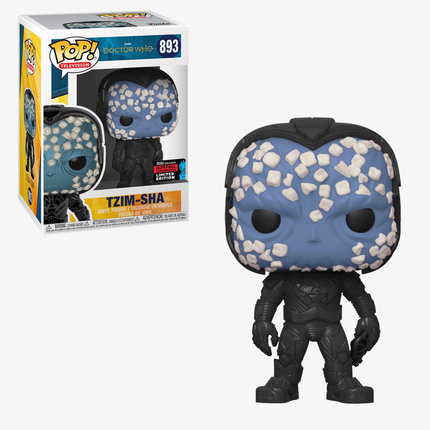Funko POP! TV Doctor Who 893 Tzim-Sha NYCC Fall Convention Shared Exclusive