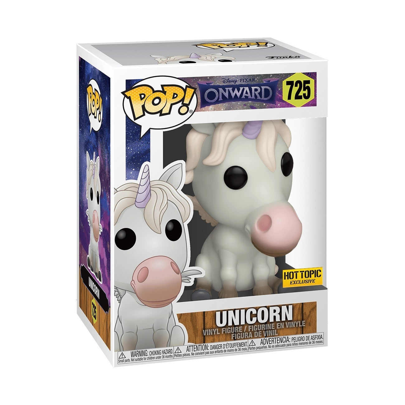 Funko POP! Disney Onward 725 Unicorn Hot Topic Exclusive