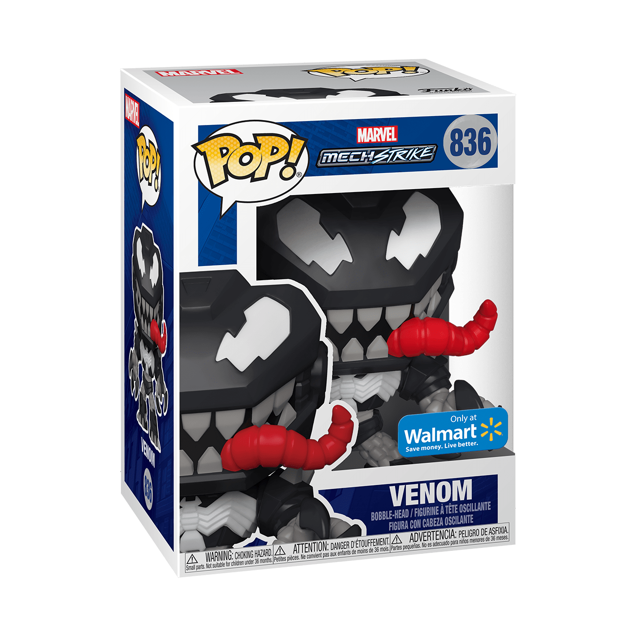 Funko POP! Marvel Mech Strike Avengers 836 Venom (Mecha) Walmart Exclusive