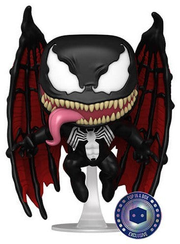 Funko POP! Marvel Venom 749 Venom with Wings Pop in a Box Exclusive