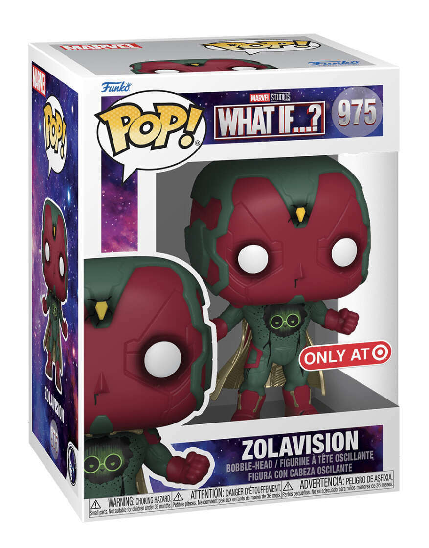 Funko POP! Marvel Studios What If...? 975 Zola Vision Target Exclusive