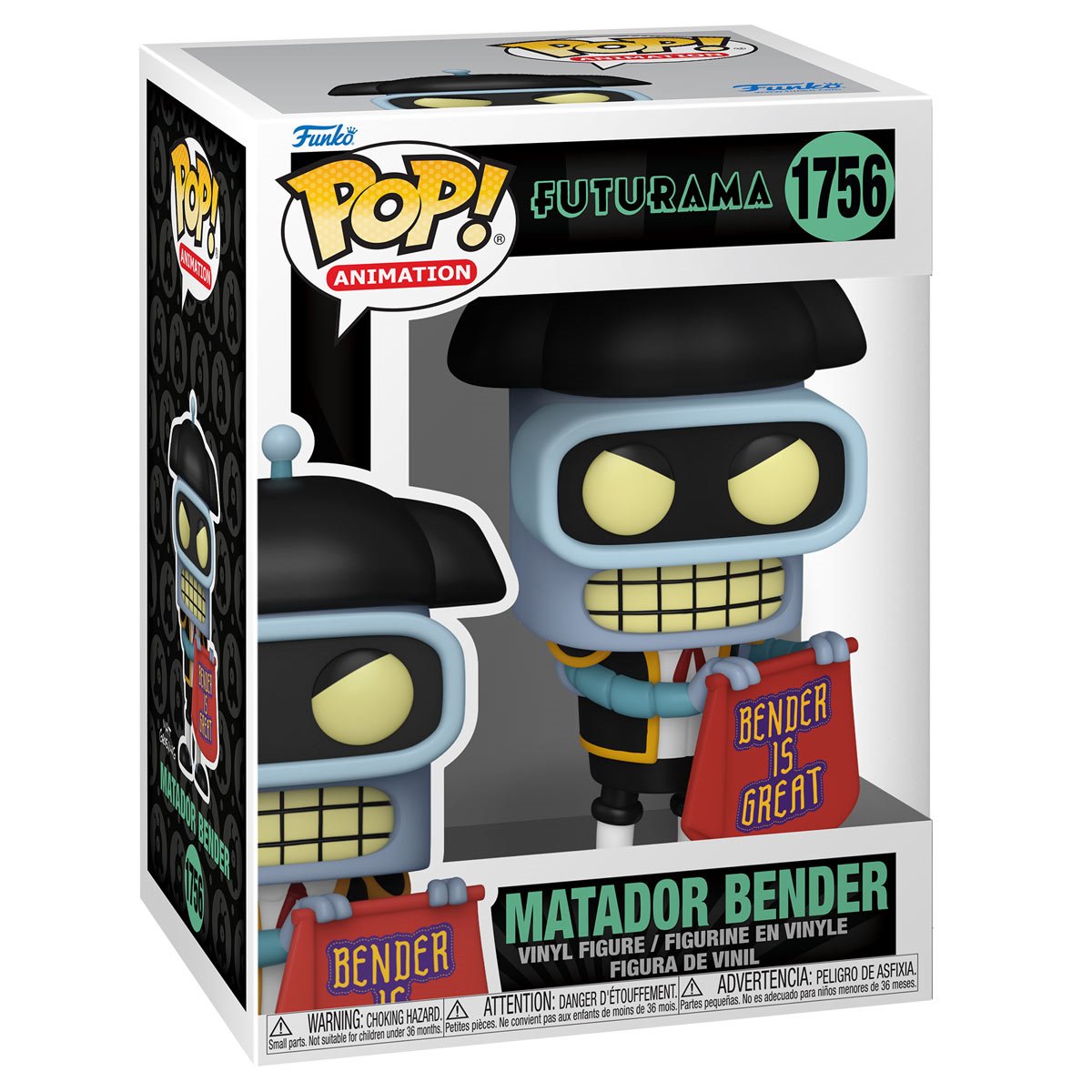 Funko POP! TV Futurama 1756 Matador Bender