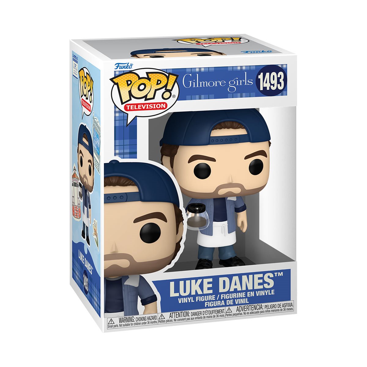 Funko POP! TV Gilmore Girls 1493 Luke Danes with Coffee Pot