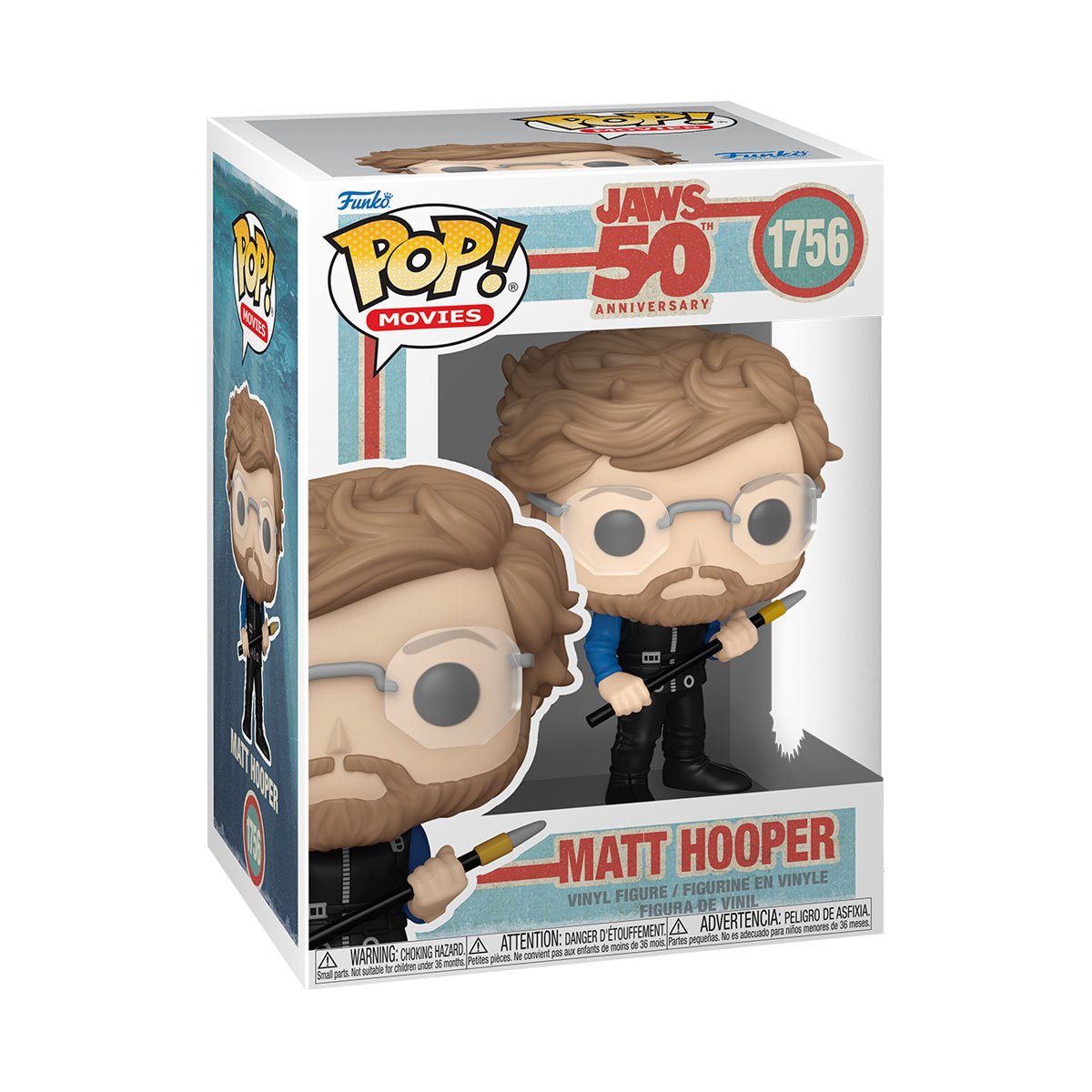 [Pre-Order] Funko POP! Movies Jaws 50th Anniversary 1756 Matt Hooper