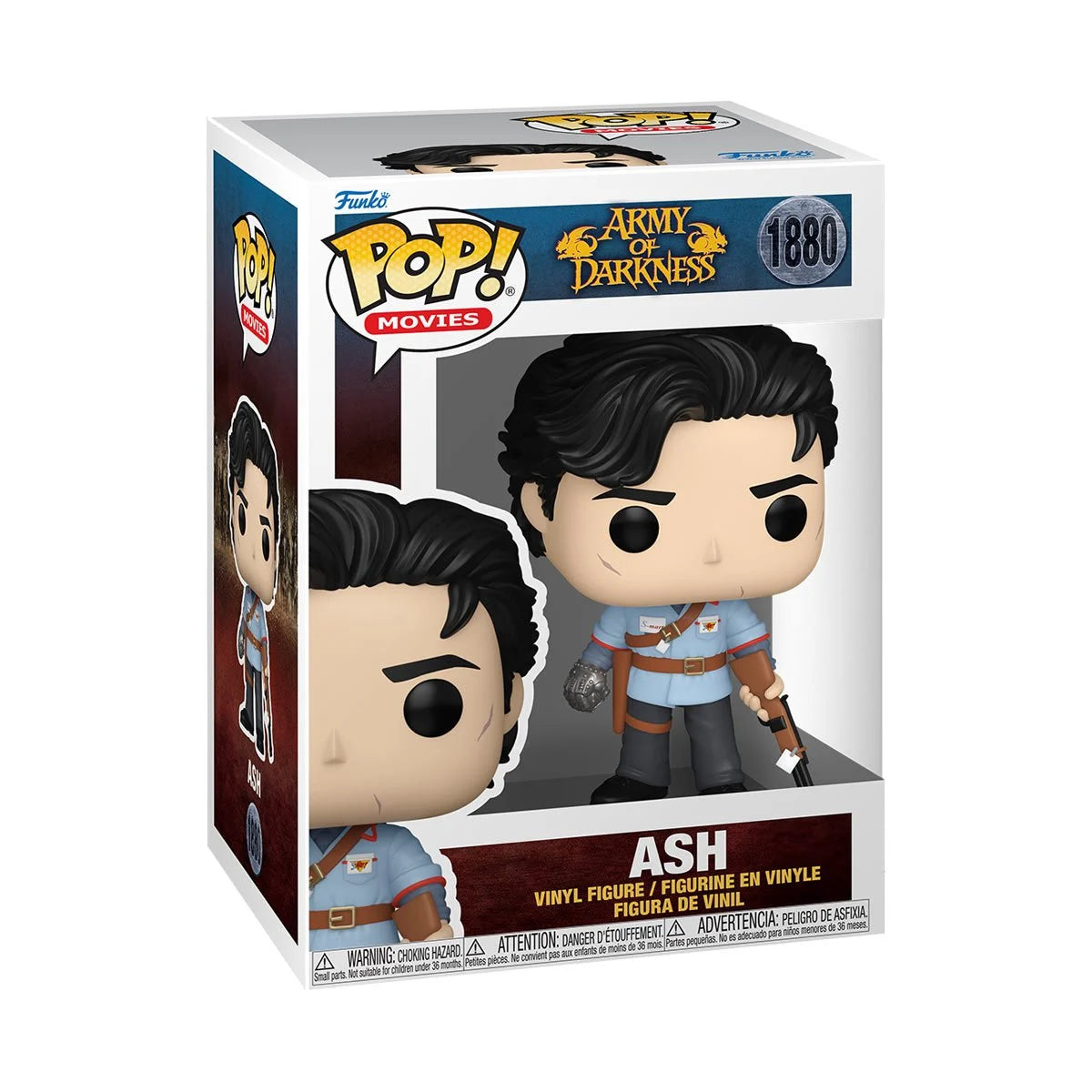 Funko POP! Movies Horror Evil Dead: Army of Darkness 1880 Ash with Boomstick