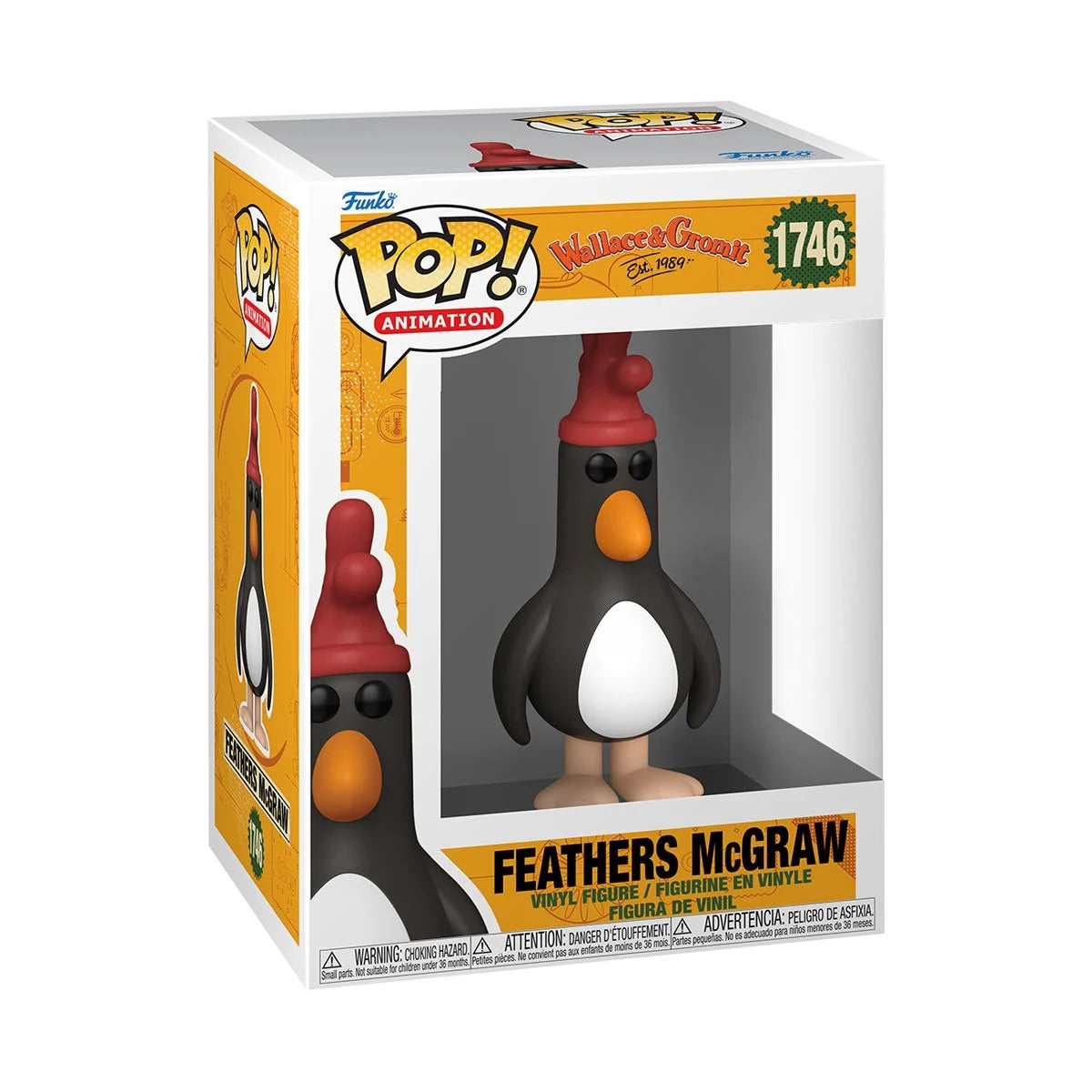 [Pre-Order] Funko POP! Animation Wallace and Gromit 1746 Feathers McGraw