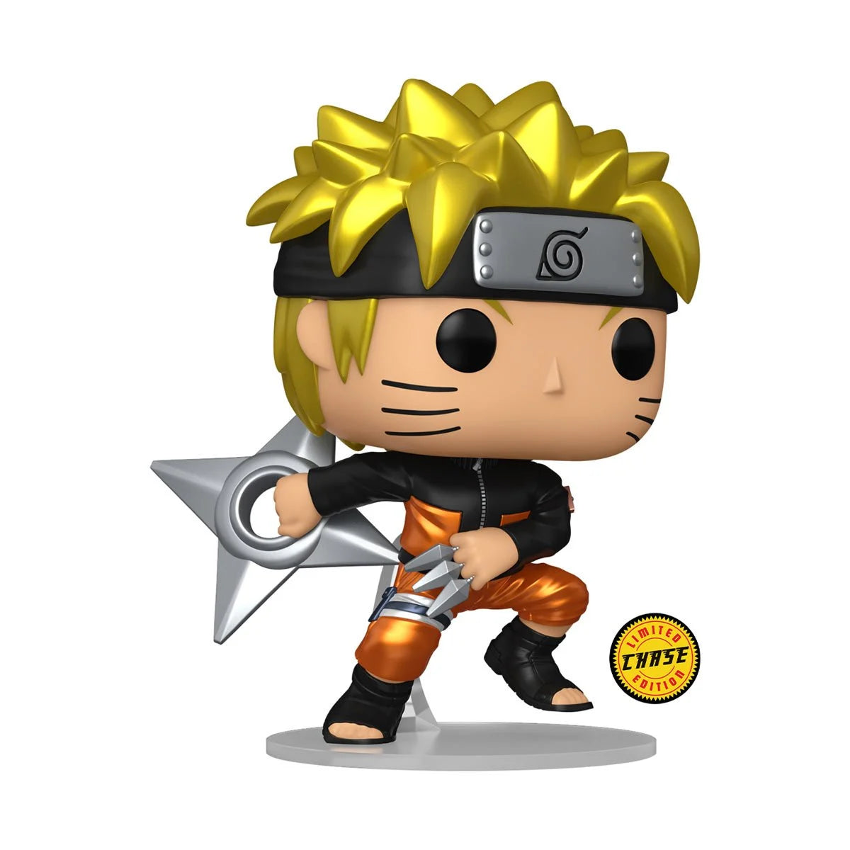 [Pre-Order] Funko POP! Animation Naruto Shippuden 1843 Naruto Uzumaki with Shuriken with Chance of CHASE