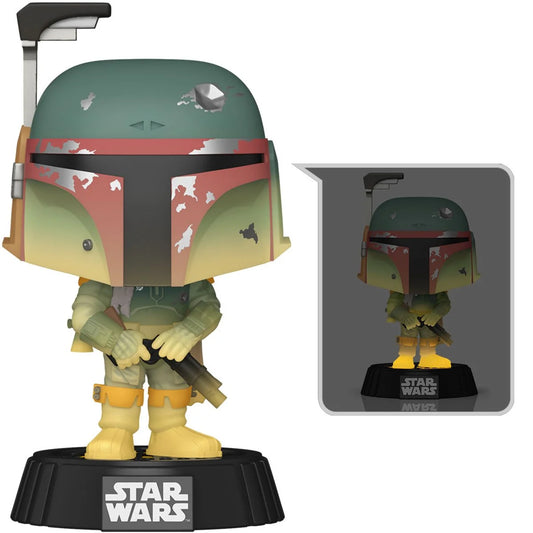 Funko POP! Star Wars The Boba Fett Legacy 735 Boba Fett Glow-in-the-Dark GITD