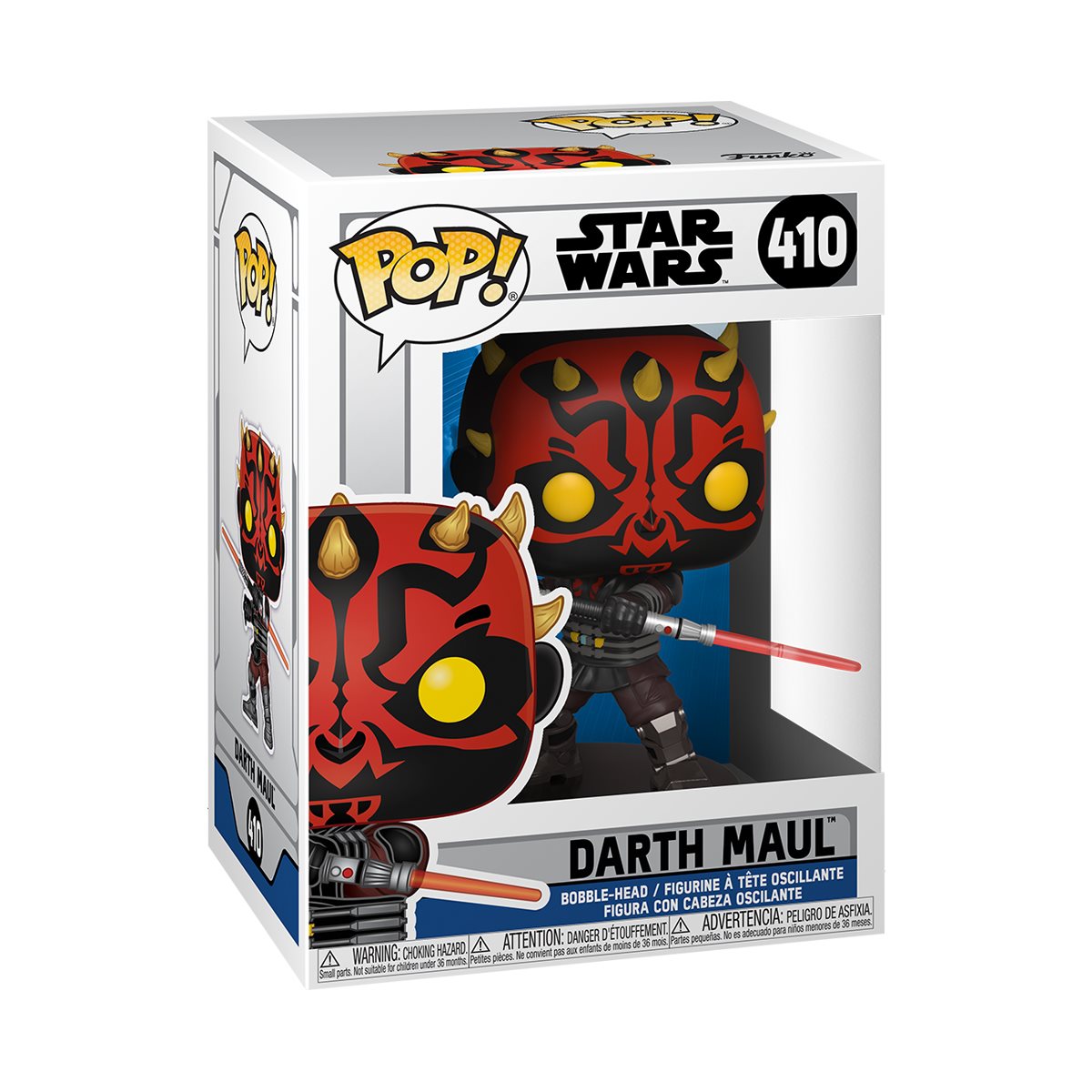 Funko POP! Star Wars Animated Clone Wars 410 Darth Maul with Lightsaber