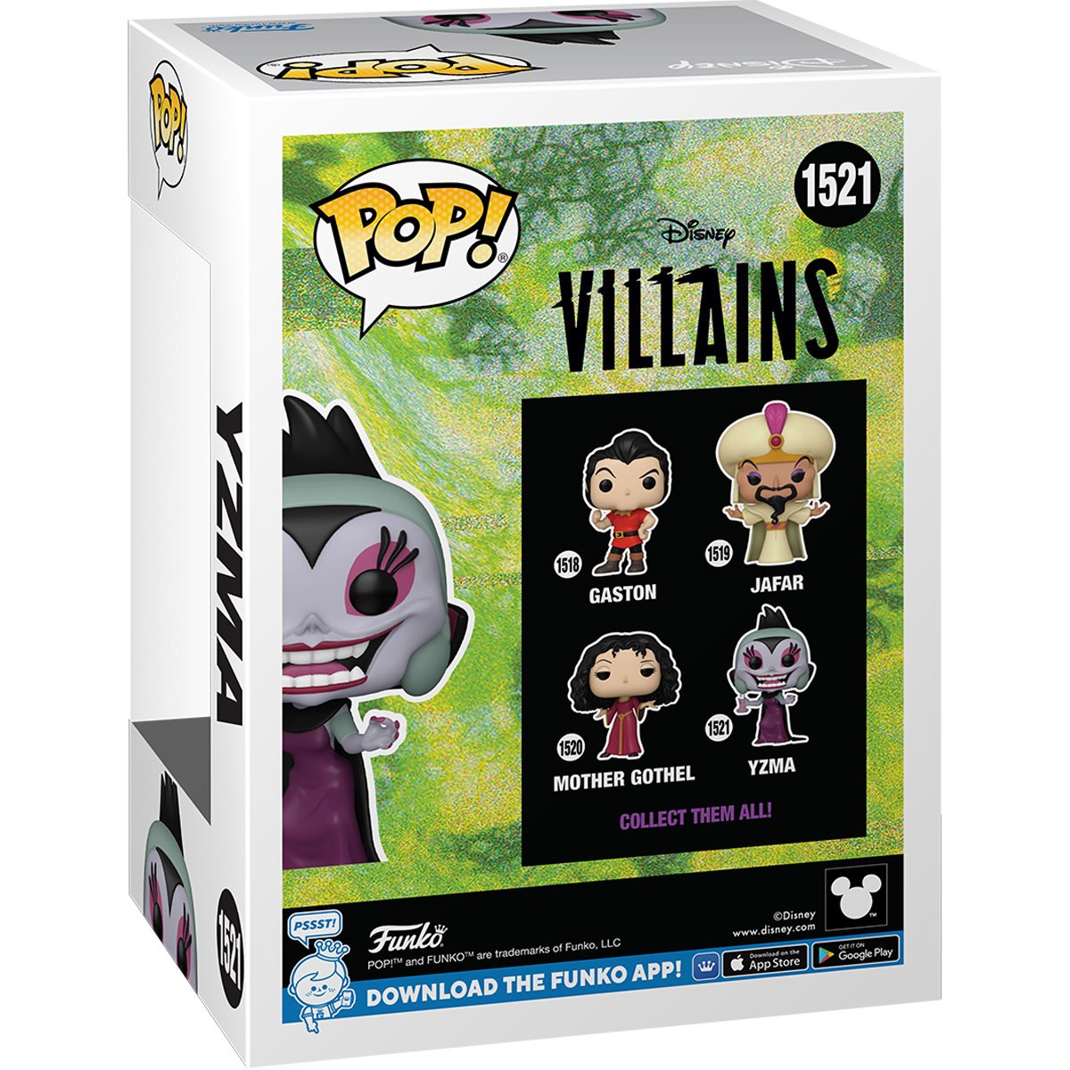 Funko POP! Disney Villains The Emperor's New Groove 1521 Yzma