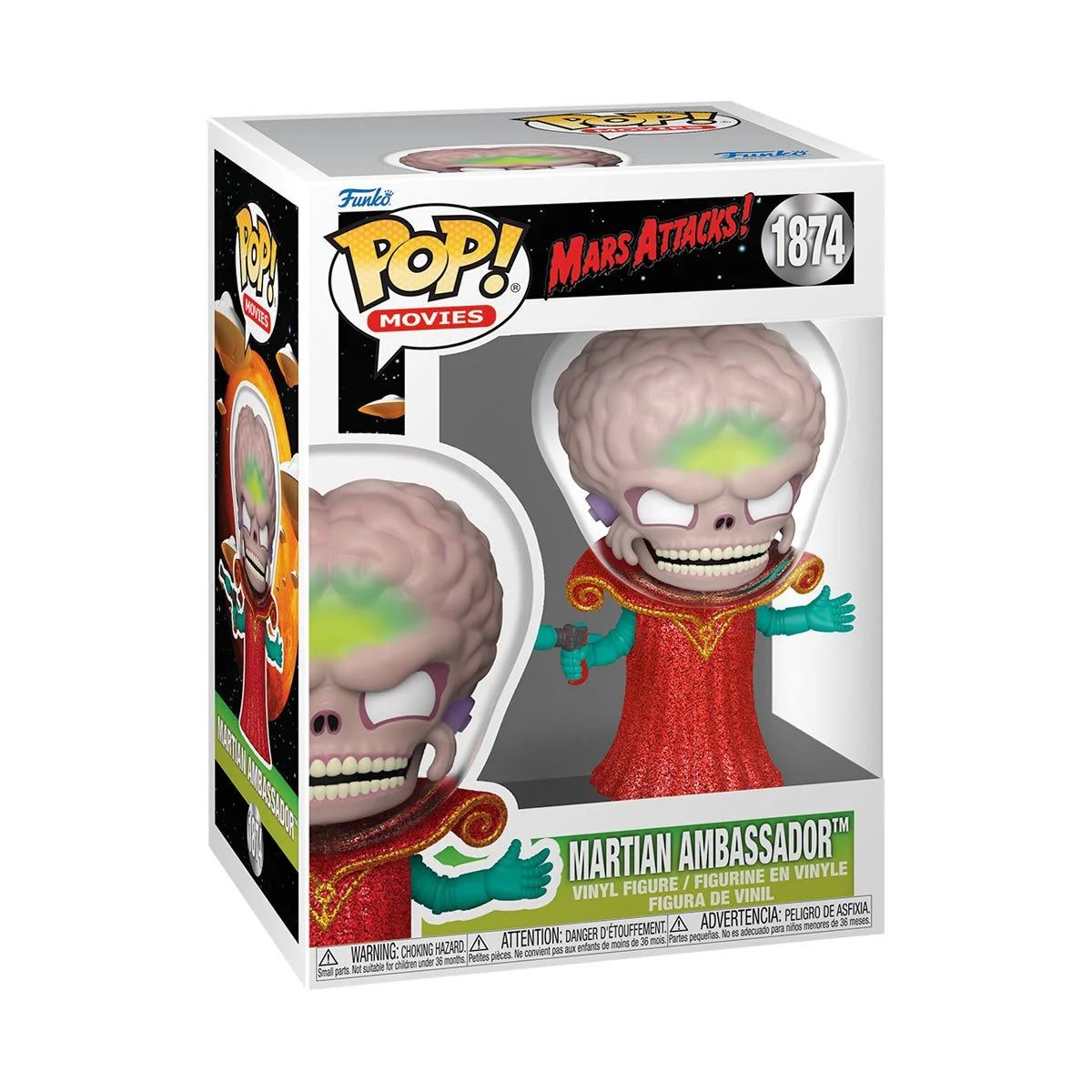 [Pre-Order] Funko POP! Movies Mars Attacks! 1874 Martian Ambassador