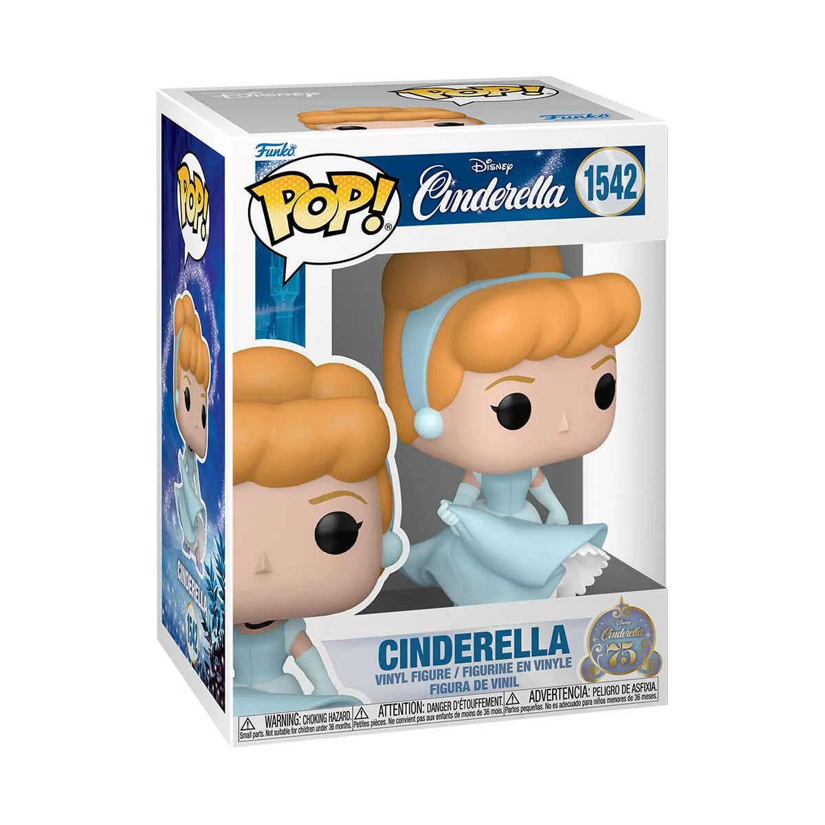 [Pre-Order] Funko POP! Disney Cinderella 75th Anniversary 1542 Cinderella