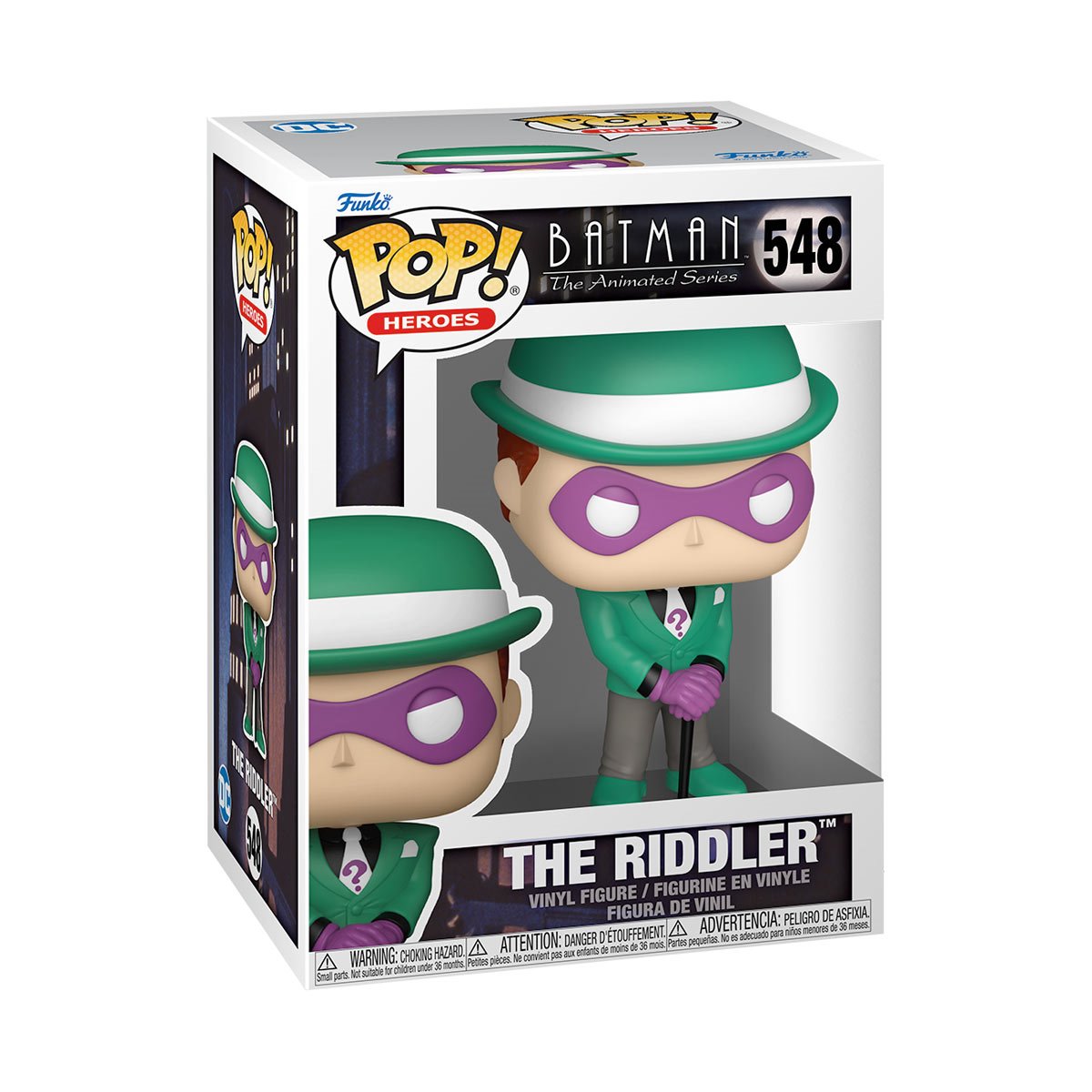 [Pre-Order] Funko POP! DC Heroes Animation Batman: The Animated Series 548 The Riddler