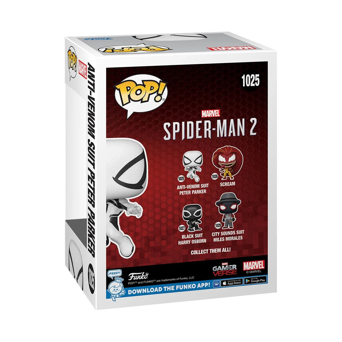 Funko POP! Marvel Gamerverse Spider-Man 2 1025 Anti-Venom Suit Peter Parker