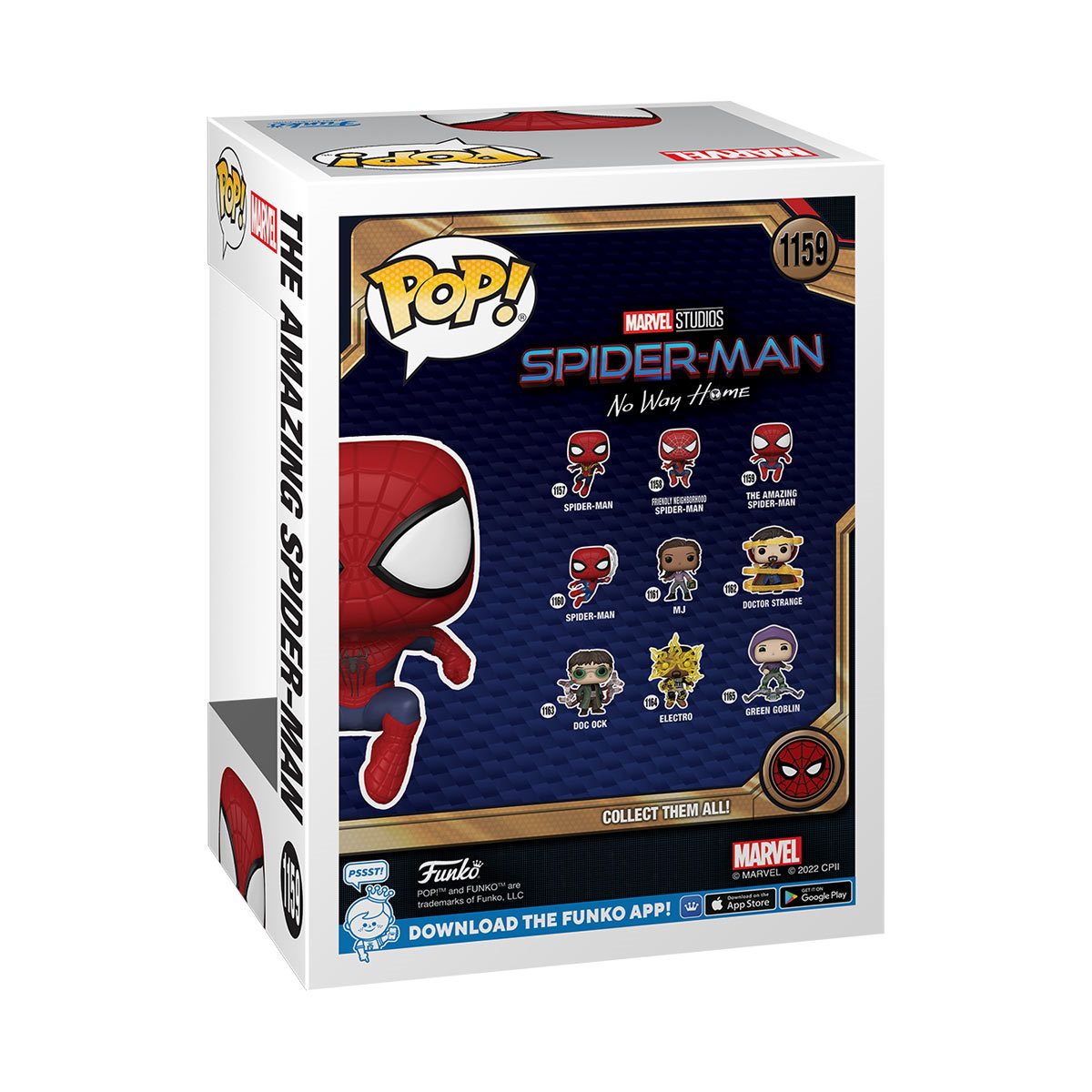 Funko POP! Marvel Movies Spider-Man No Way Home 1159 Amazing Spider-Man (Leaping)