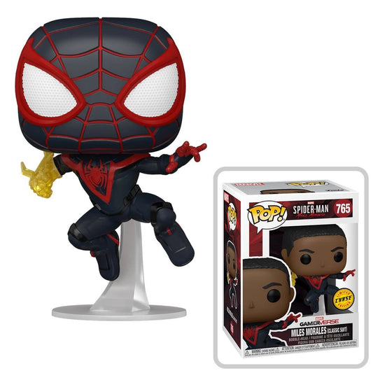 Funko POP! Marvel Gamerverse Spider-Man: Miles Morales 765 Miles Morales (Classic Suit) with CHASE